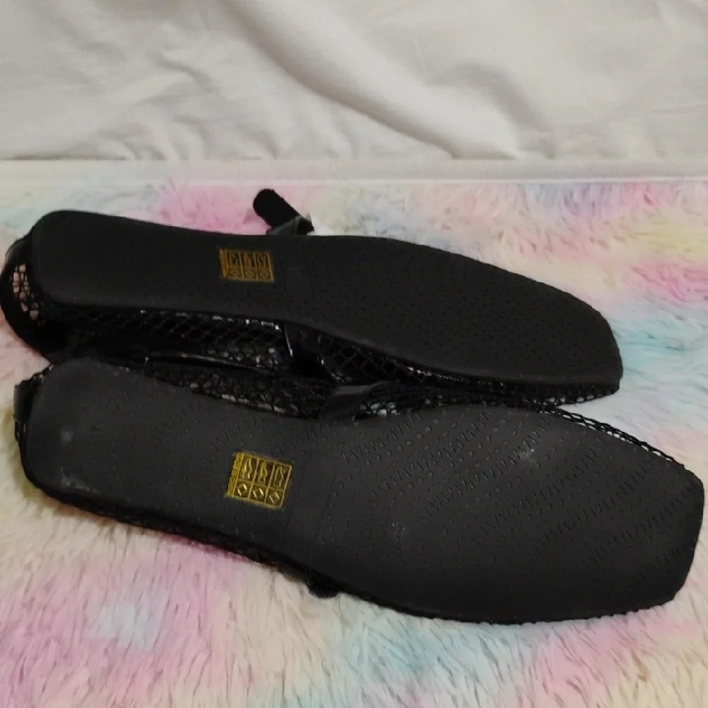 (#12) SALE! Vivianly Back Mesh Women's Ballet Shoes Sz.11